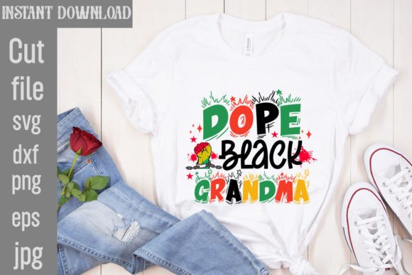Download Dope Black Grandma SVG Cut File - Premium Resources