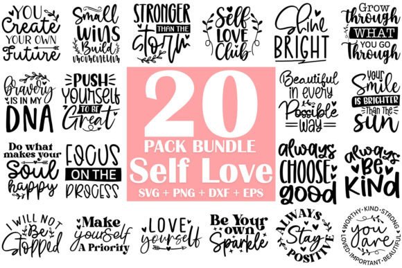 Download Self Love SVG Bundle - Self love svg bundle Collection