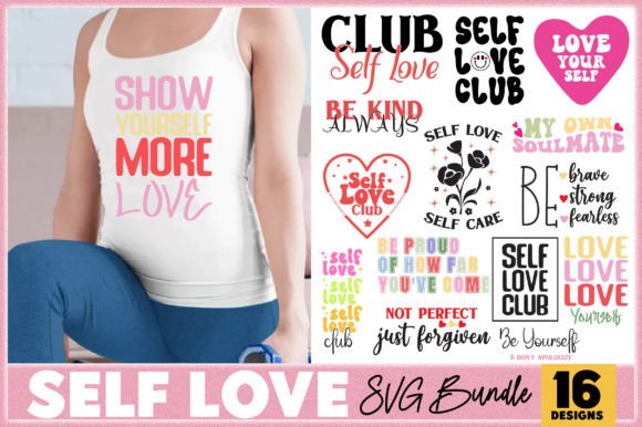 Download Self Love SVG Bundle - Self love svg bundle Collection