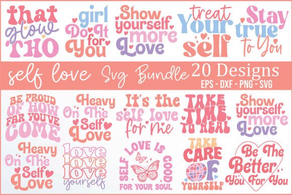 Download Self Love SVG Bundle - Self love svg bundle Collection