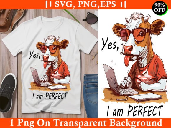 Download Sarcastic Sublimation Design, Funny Cow - Sarcastic sublimation Collection