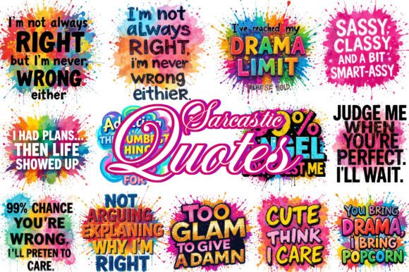 Download Funny Sarcastic Sublimation Png Bundle - Sarcastic sublimation Collection