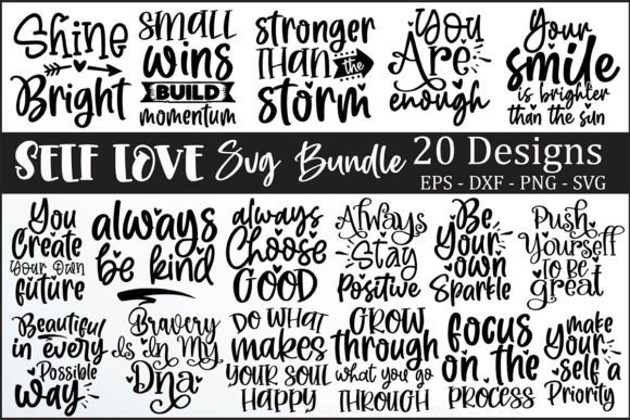 Download Self Love SVG Bundle - Self love svg bundle Collection