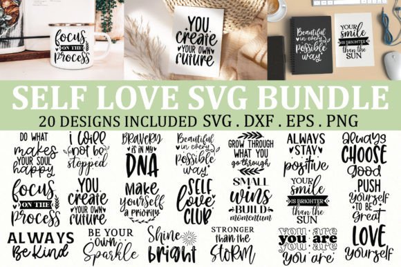 Download Self Love SVG Bundle - Self love svg bundle Collection