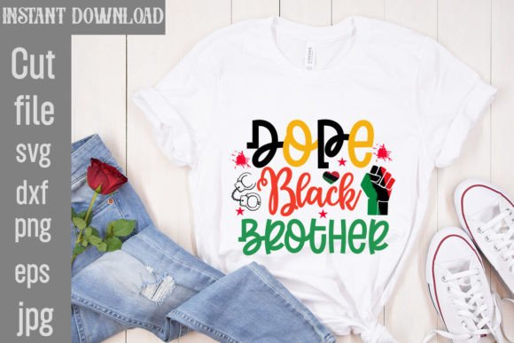 Download Dope Black Brother SVG Cut File - Premium Resources